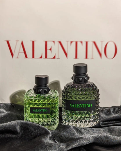 Valentino Uomo Born in Roma Green Stravaganza Valentino For Men